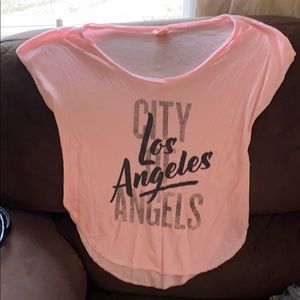 Hollister pink shirt